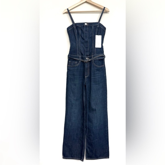 NWT ZARA denim jumpsuit size XS and S - Picture 10 of 16